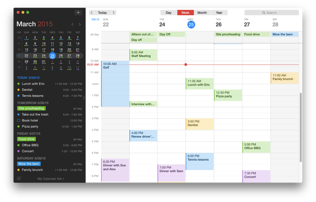 Fantastical 2 for Mac