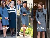 <p>Kate liebt diesen Mantel aus der Herbst-/Winterkollektion 2010 von M Missoni so sehr, dass sie ihn in den vergangenen Jahre mehrfach trug – unter anderem auch 2014 zu einer Hochzeit, bei der ein anderer Gast peinlicherweise genau den gleichen Mantel trug.</p>