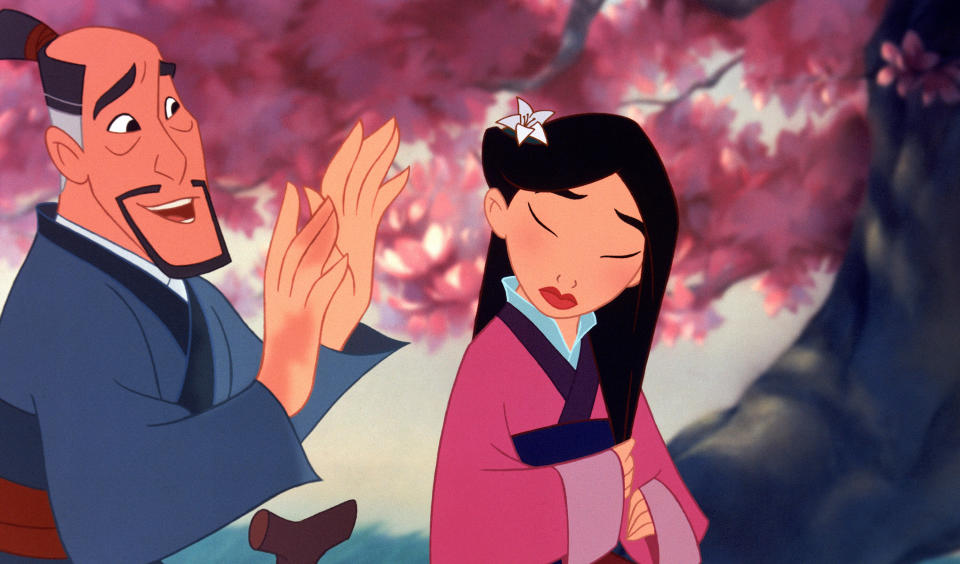 Screenshot from "Mulan"