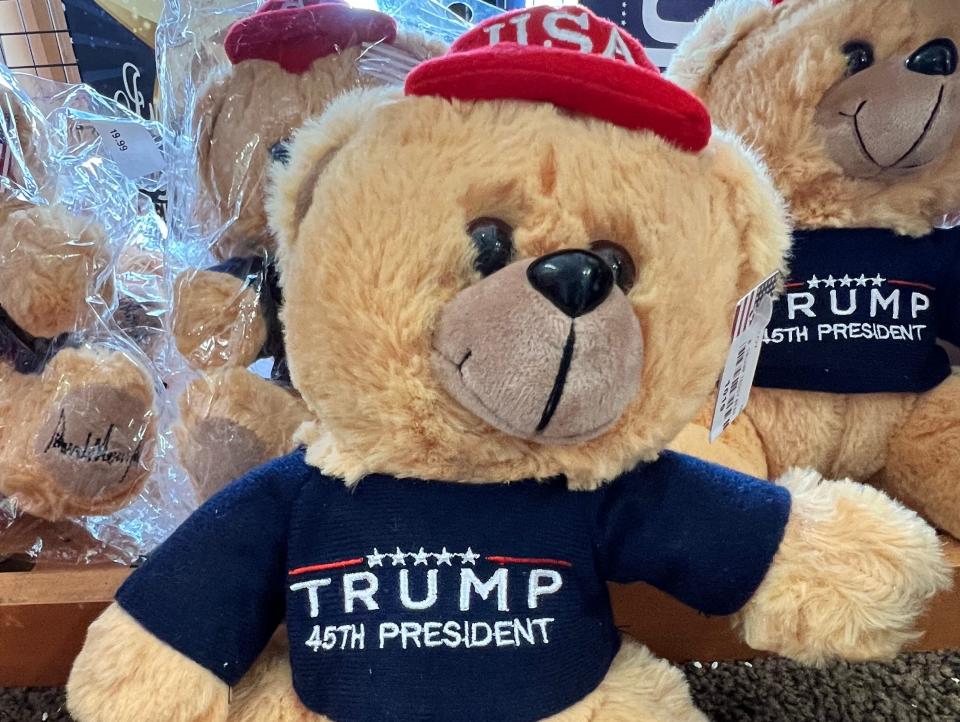 Donald Trump teddy bear.
