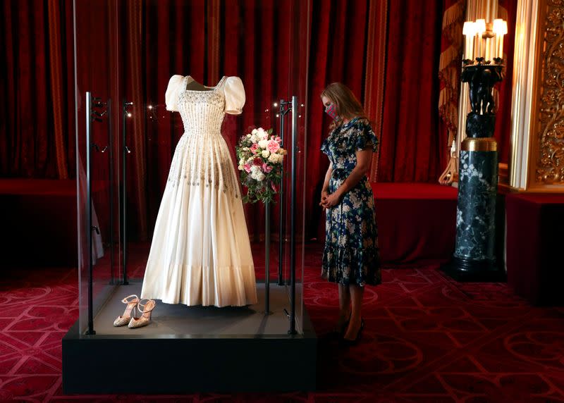 Princess Beatrice wedding dress ahead of it going on public display at Windsor Castle