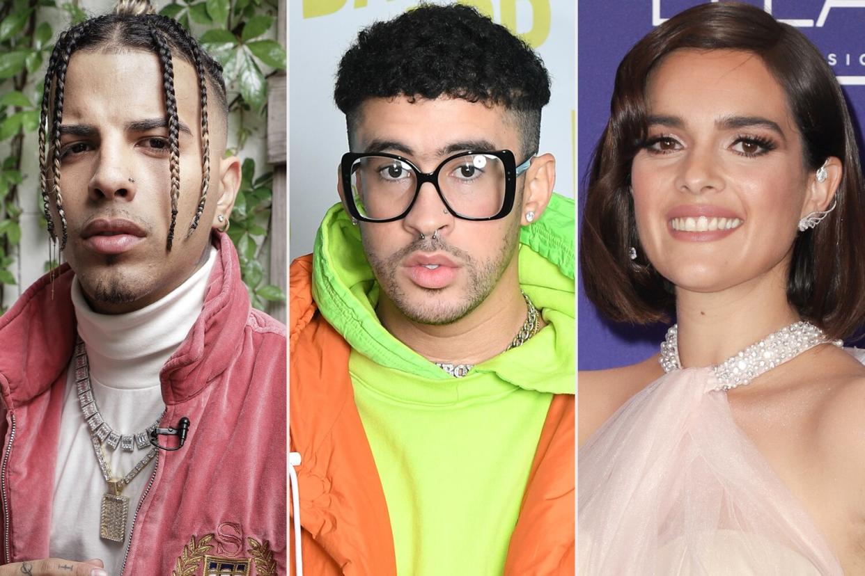 Rauw Alejandro, Bad Bunny, John Parra/Getty