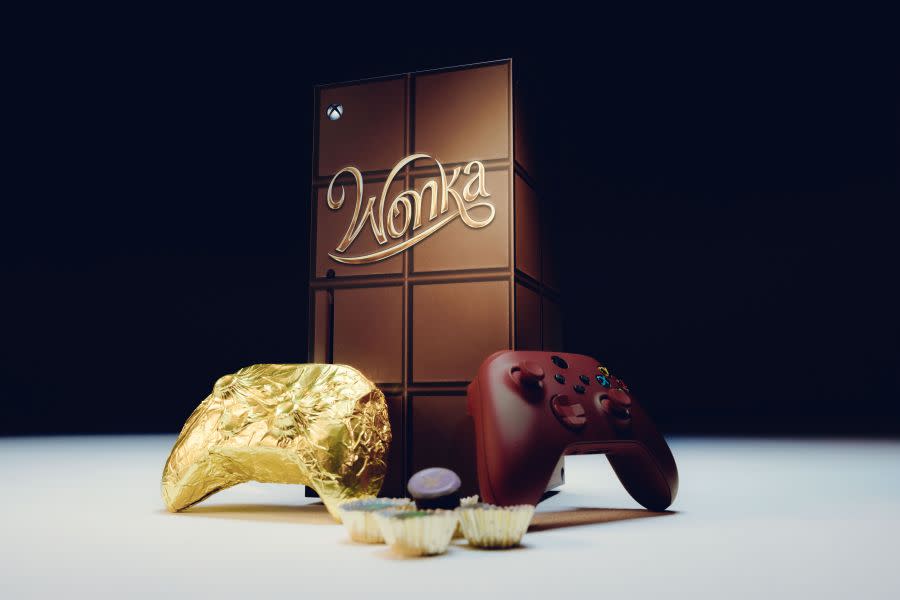 Wonka-themed Xbox , edible controller