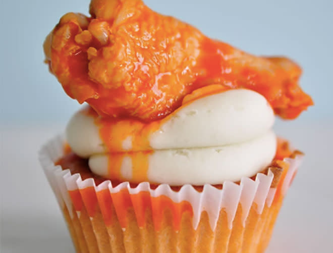 Buffalo Wing Cupcake (Lakes Region Cupcakes, NH)