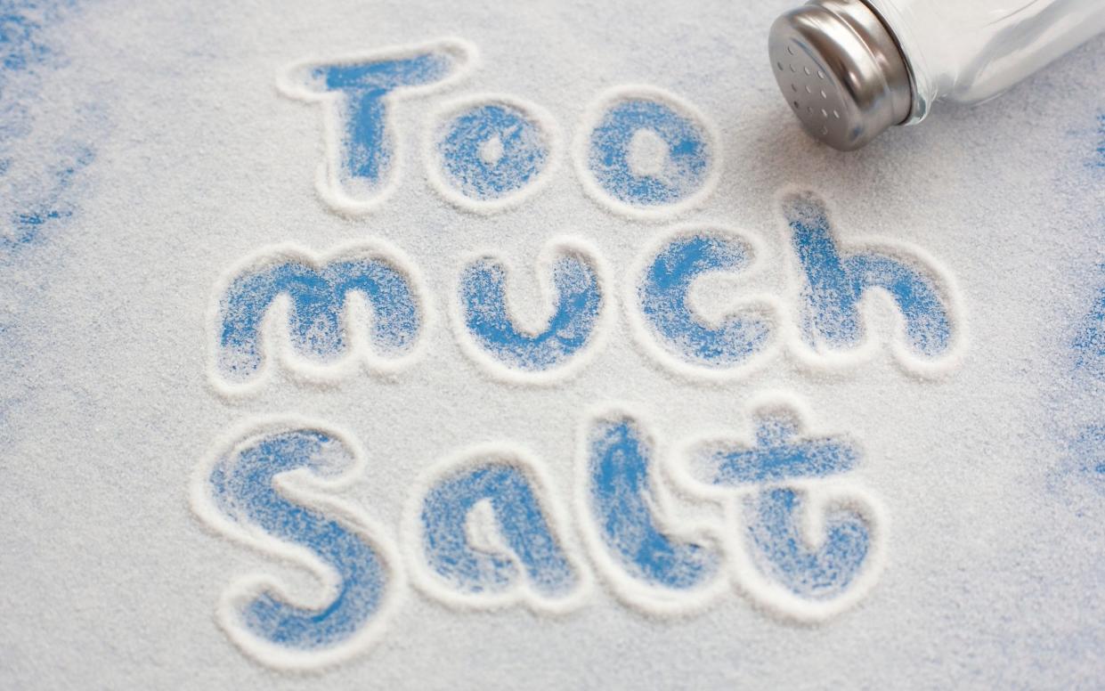 Ministers have repeatedly vowed to wage war on salt, which increases the risk of heart attacks and strokes - Science Photo Library RF