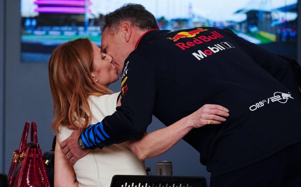 Geri and Christian Horner