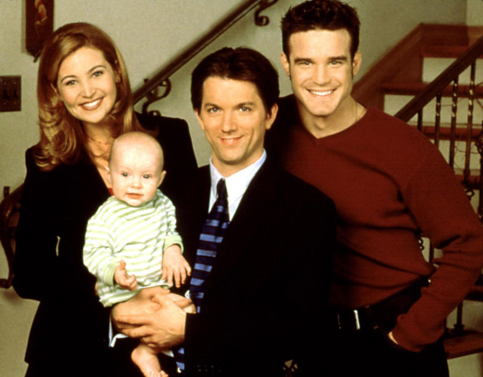 <p>This American remake of a British series starred Jennifer Westfeldt as a grad student hired by a single dad (Jon Patrick Walker) to be a nanny to his infant son. (Premiered August 23, 1998)<br><br>(Photo: Everett Collection) </p>