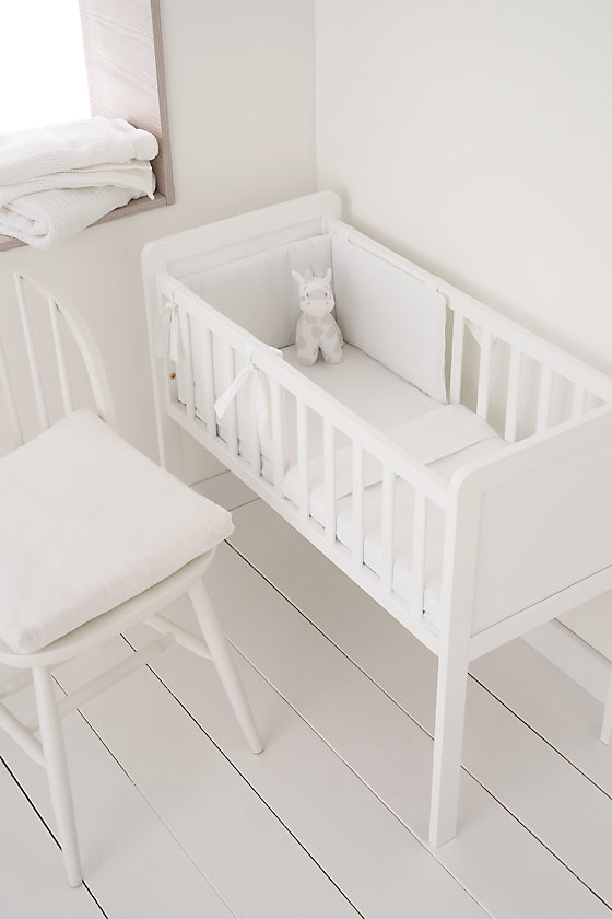 <p><a class="link " href="https://www.mothercare.com/cribs-and-moses-baskets/mothercare-hyde-crib/914204.html" rel="nofollow noopener" target="_blank" data-ylk="slk:BUY NOW;elm:context_link;itc:0;sec:content-canvas">BUY NOW</a> £50, Mothercare</p><p>This beautiful white crib is essential for newborns. A classic and timeless design, it will provide comfort for your baby, ensuring they sleep comfortably throughout the night. </p><p>We earn a commission for products purchased through some links in this article.</p>