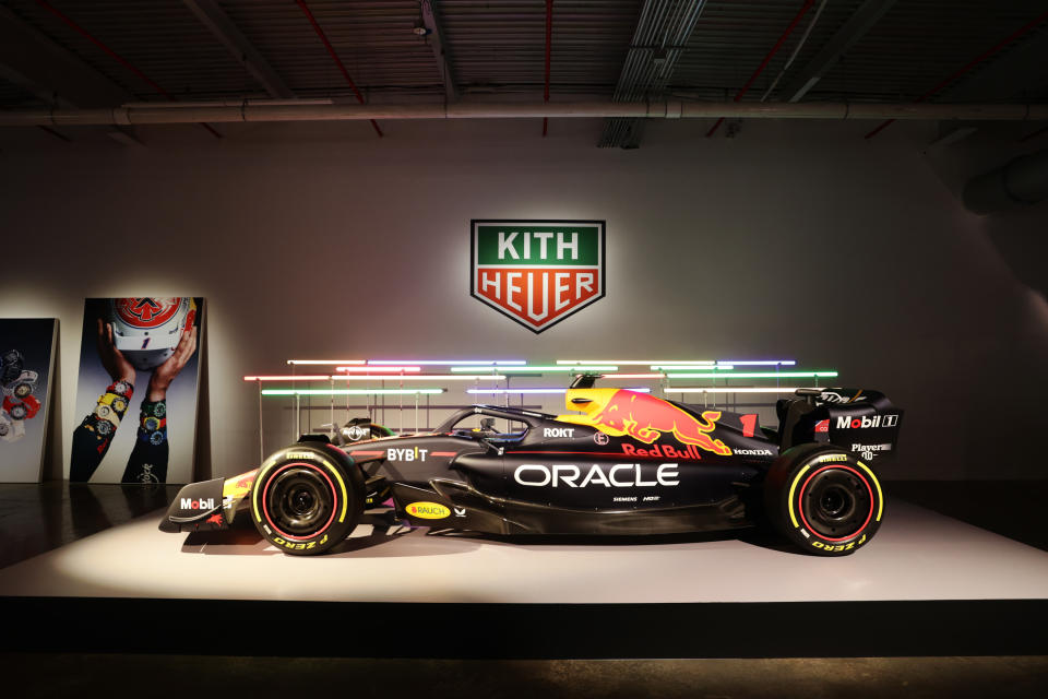 MIAMI, FLORIDA - MAY 03: A view of the ambiance at the TAG Heuer Formula 1 Kith Launch Celebration at Rubell Museum on May 03, 2024 in Miami, Florida.  (Photo by John Parra/Getty Images for TAG Heuer )