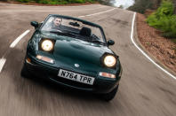 <p>Inspired by the original Lotus Elan, the MX-5 is still going strong after almost 30 years, now without pop-up headlights, of course. When it arrived in 1989 the MX-5 put the cat among the pigeons because here was an affordable sports car that was fabulous to drive, looked brilliant and was <strong>utterly reliable</strong>. Although time has proved that MX-5s aren't great at resisting rust, sadly.</p>