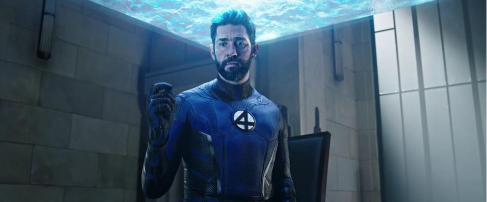 john krasinski as reed richards in doctor strange 2