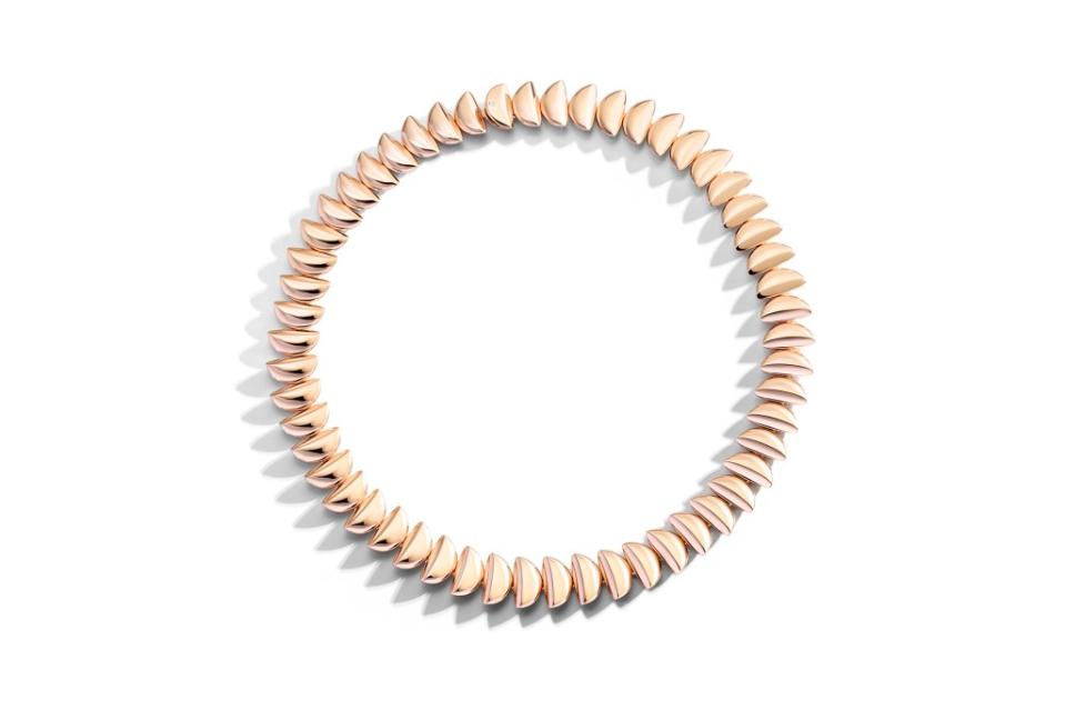 Vhernier Eclisse Endless necklace in 18-k rose gold, $27,200
