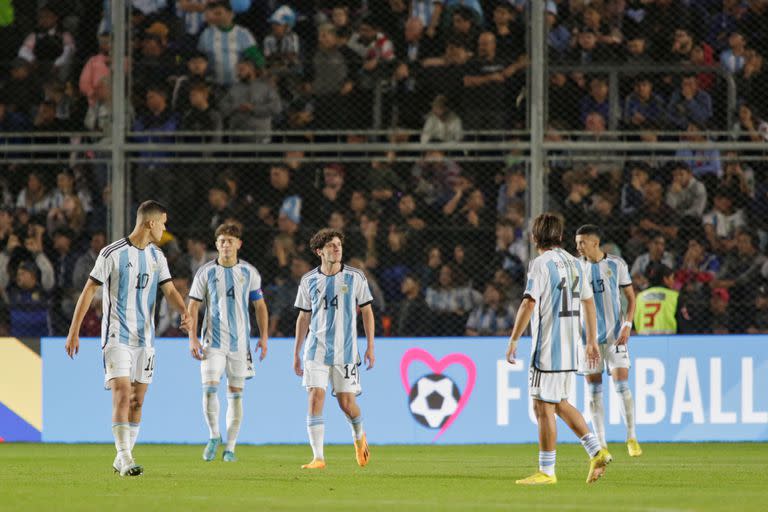 La selección argentina sub 20 quedó eliminada de la Copa Mundial celebrada en nuestro país