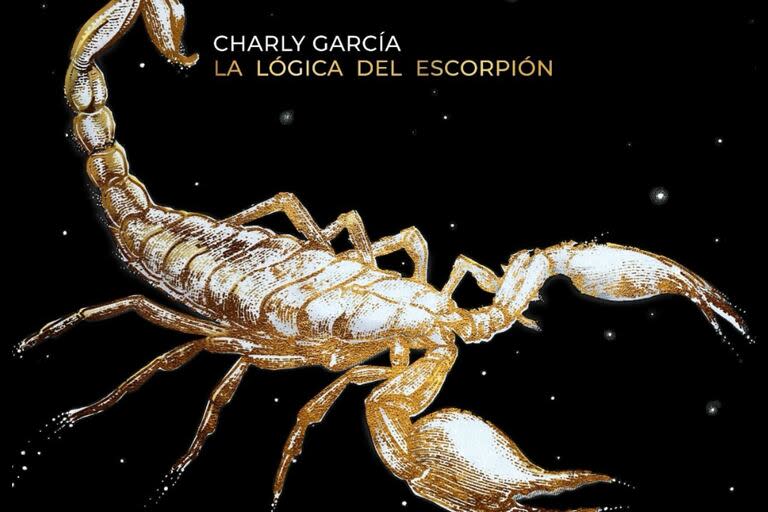 Imagen de portada del nuevo álbum de Charly García, La lógica del escorpión