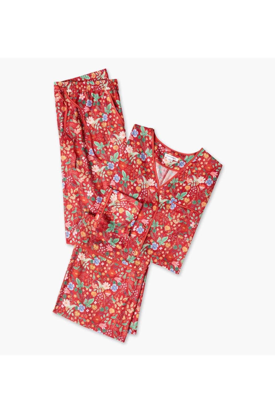 Strawberry Fields Cloud 9 Pajama Set