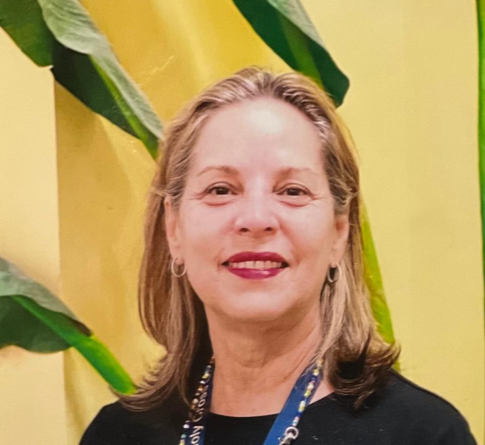 La directora retirada Ana Fundora, desde Holy Cross Catholic Preschool en West Palm Beach. La parte favorita para Fundora era liderar el programa de literatura para los padres de los estudiantes en las tardes después de escuela.