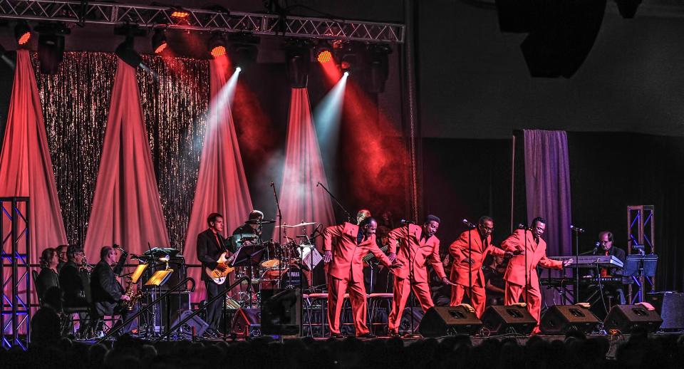 A Motown Christmas, featuring past and present members of the Temptations, the Miracles and the Contours, comes back to the Riverside Theater Dec. 17.