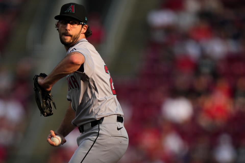 Diamondbacks starter Zac Gallen was the fourth straight starting pitcher the Reds failed to score a single run on, joining Baltimore's Cole Irvin, John Means and Dean Kremer.