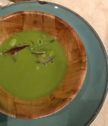 Garden Pea Soup