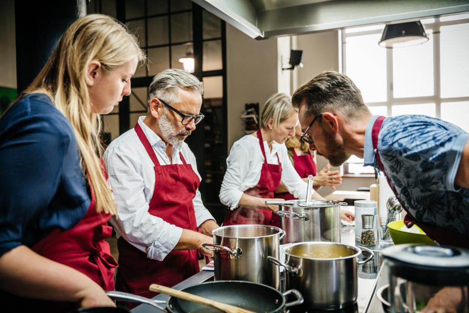 Learn to cook, knit, make friends, and more. (Photo: Getty)