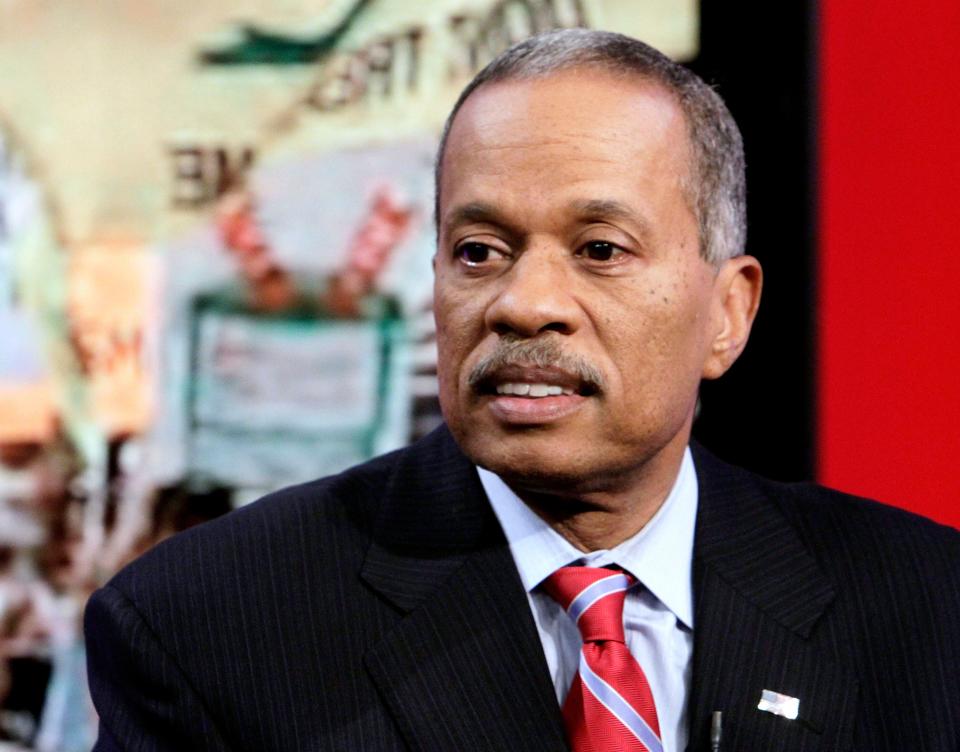 Fox News contributor Juan Williams choked up a bit watching Kamala Harris sworn in Wednesday as America's first Black female vice president.