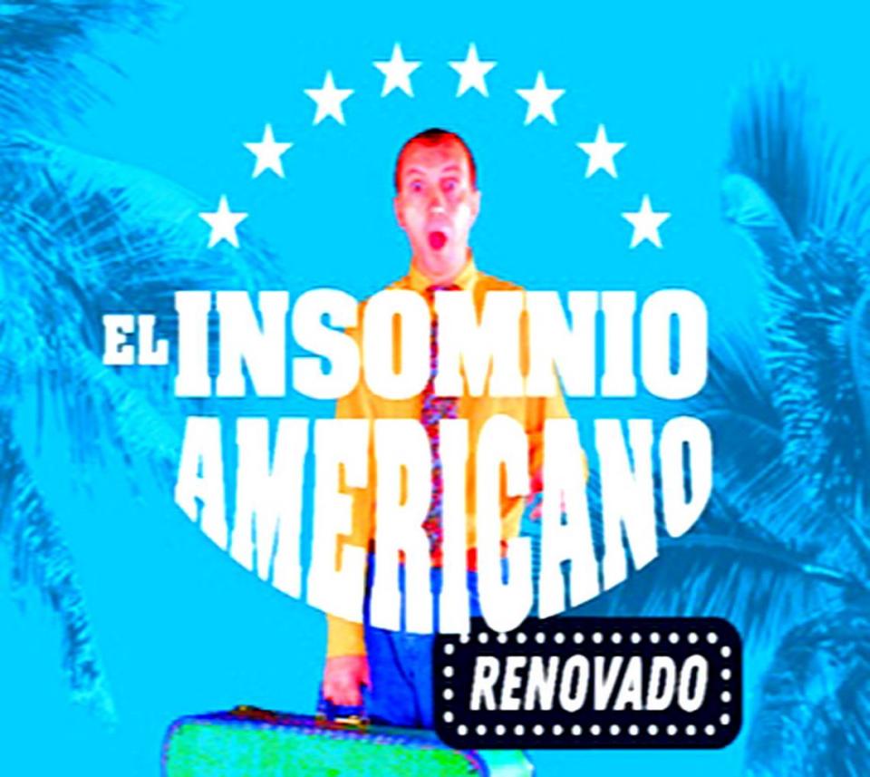 Saul García en “El insomnio americano” en el Teatro Trail.