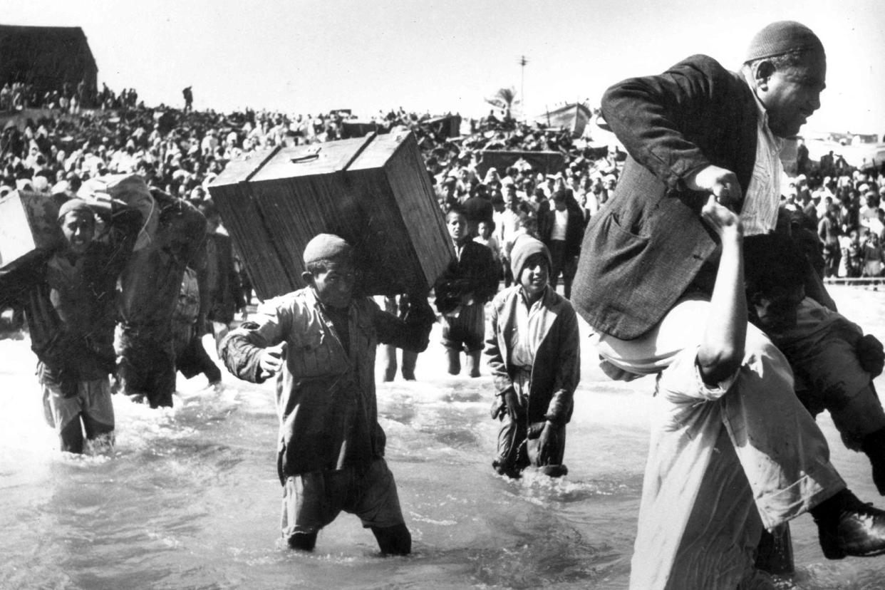 1948 Palestinian exodus Nakba Pictures From History/Universal Images Group via Getty Images