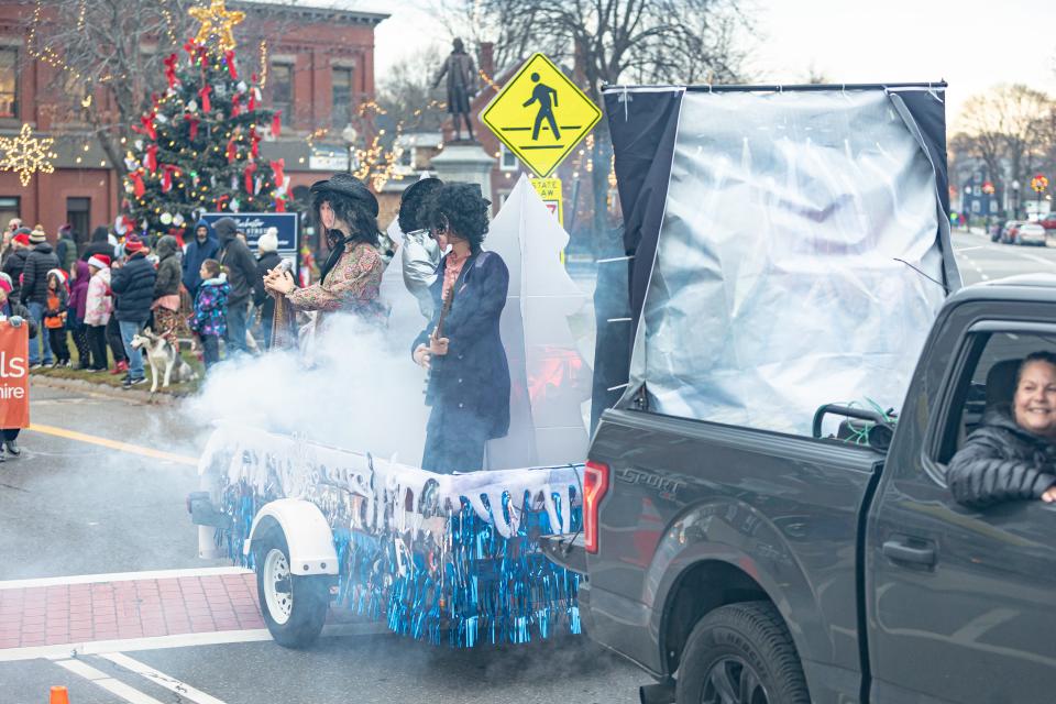 The float by Integrity Home Team @ Bean Group was judged Best of Parade at the 2022 Rochester Holiday Parade