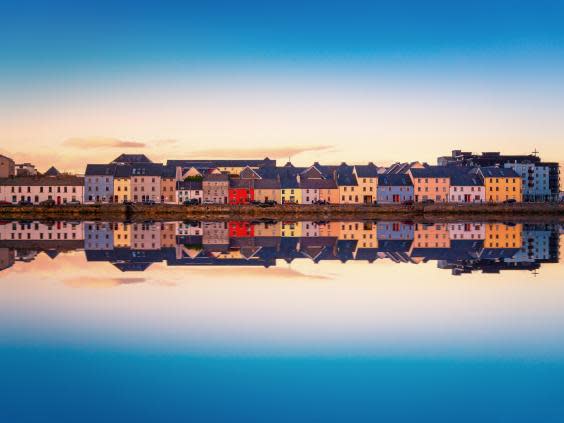 Sunset over the Claddagh, Galway (Getty/iStock)