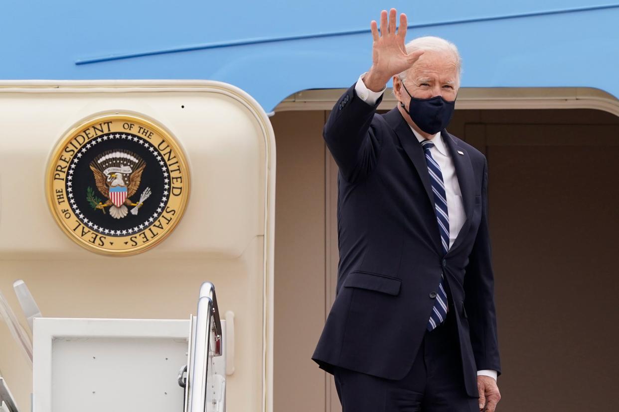 <p>President Biden embarks this week for the G7 conference</p> (AP)