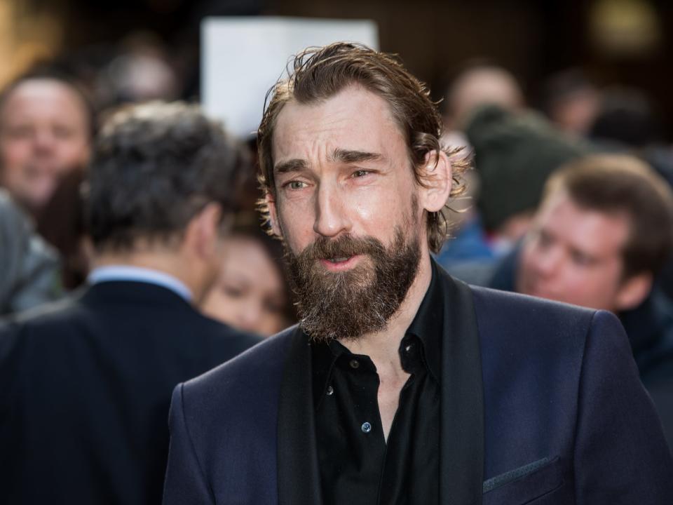 Actor Joseph Mawle poses for photographers upon arrival at the Empire Film Awards in London, Sunday, March 20, 2016. (Photo by Vianney Le Caer/Invision/AP)