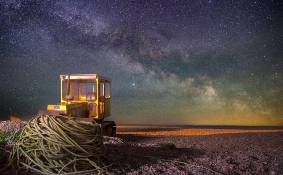 East Anglian Daily Times: Milky way over Aldeburgh beach