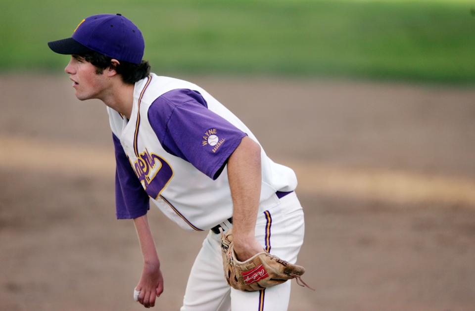 Porter Ellett first baseman for Wayne at first base during the 1A baseball quarterfinals game of Wayne at St. Joseph in Ogden on Oct. 2, 2006. | Kim Raff, Deseret News