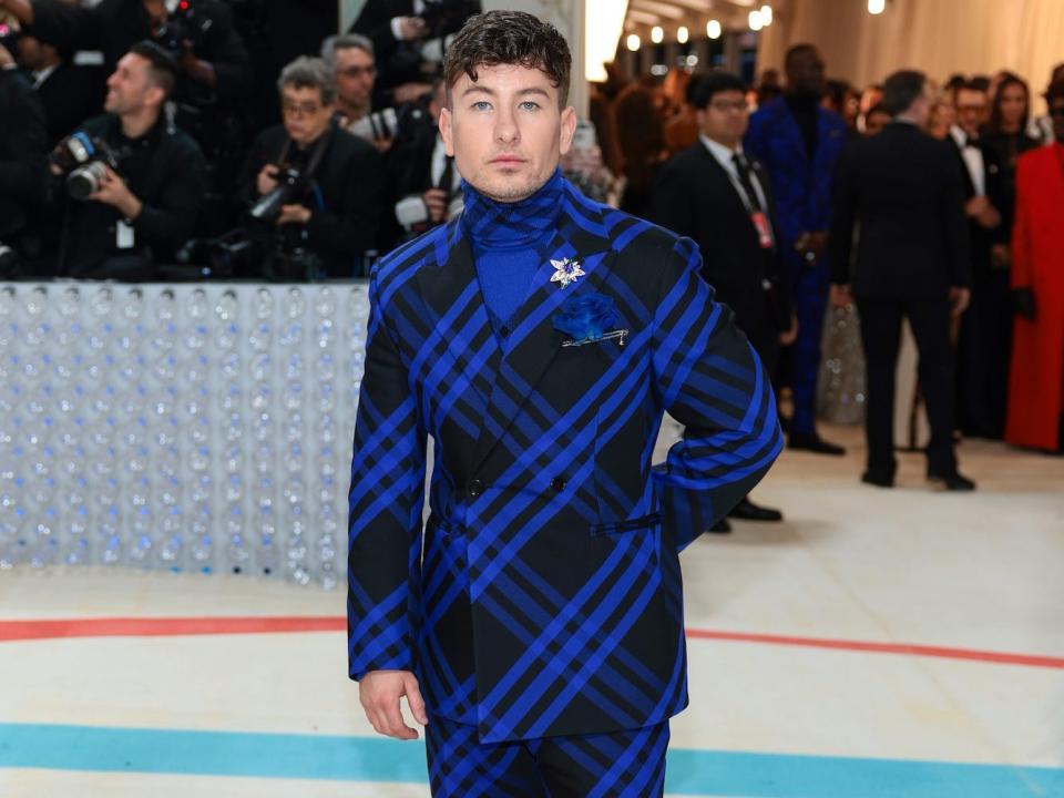 Barry Keoghan attends the 2023 Met Gala.