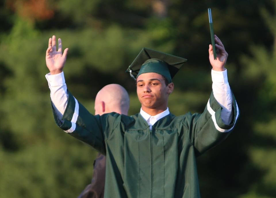 Scenes from the 2023 East Henderson High School graduation on June 9 at East.