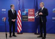 NATO foreign ministers meet in Riga