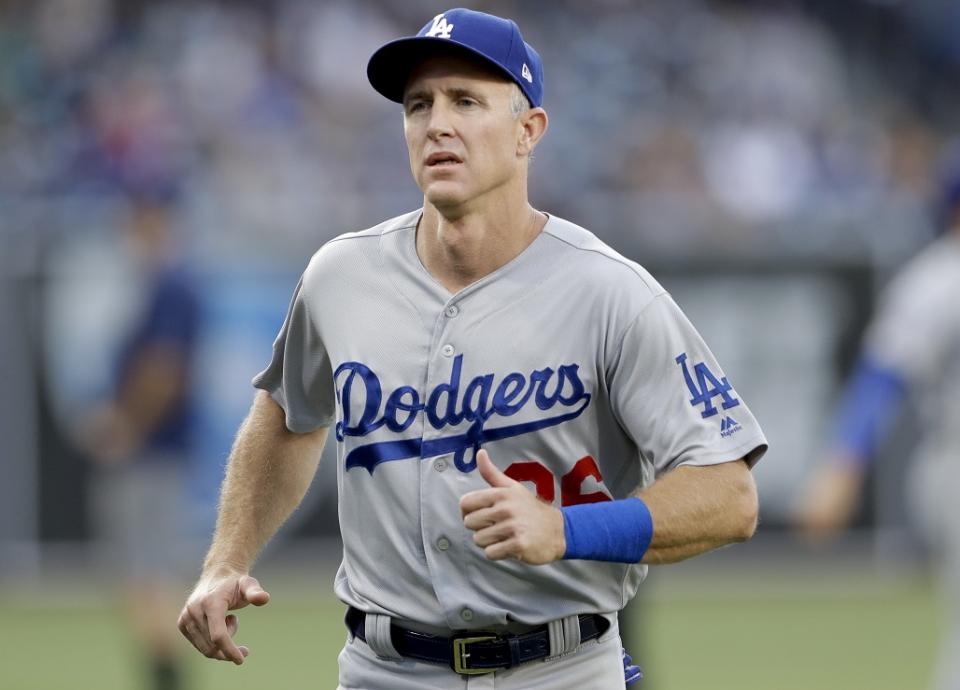 Chase Utley will be retiring from baseball following the 2018 season. (AP)