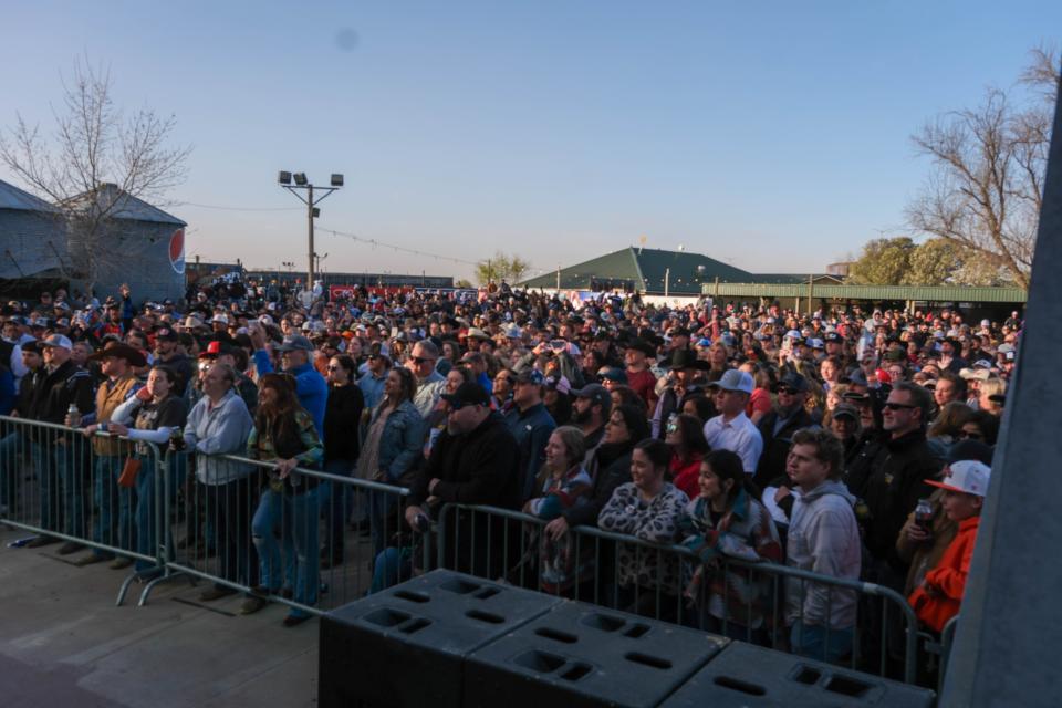 A sold-out crowd of over 2,400 enjoy the Panhandle Boys: West Texas Relief Concert Sunday at the Starlight Ranch in Amarillo.