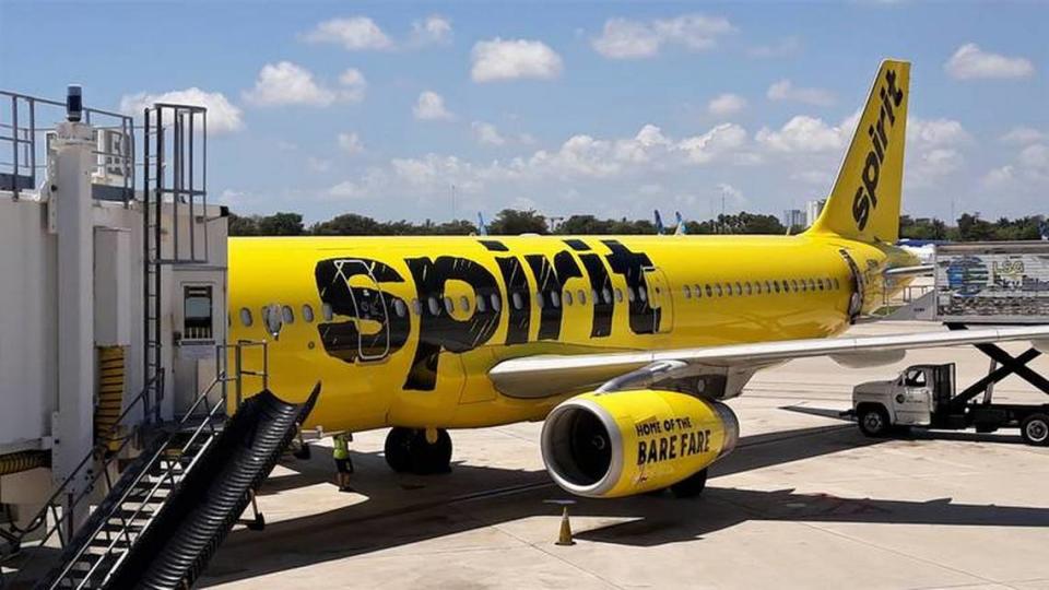 Spirit Airlines, del Condado Broward, emplea a 3,400 trabajadores en el sur de la Florida.