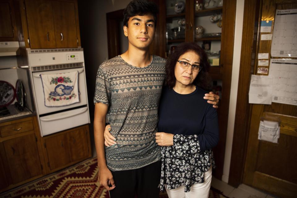 &ldquo;We were crying a lot,&rdquo; Noori recalled of leaving her husband behind in Turkey when she and her children finally got their U.S. visas. (Photo: Damon Dahlen/HuffPost)