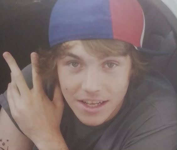 <p>April Babcock</p> April Babcock's son, Austen, who died in 2019