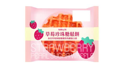 草莓珍珠糖鬆餅 PHOTO CREDIT: ˙7-ELEVEN