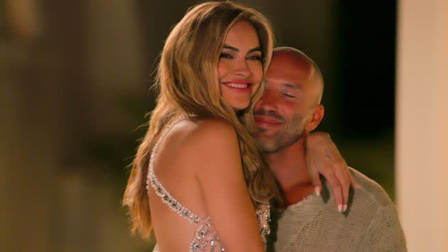 Chrishell with Jason Oppenheim in season five  (Photo: Netflix)