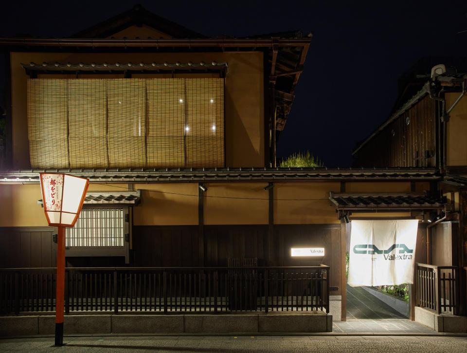 Casa Valextra in Kyoto.