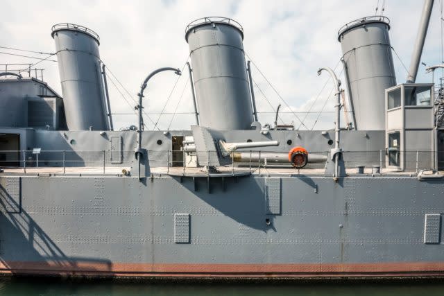 HMS Caroline in Belfast has been named as a finalist (Marc Atkins)