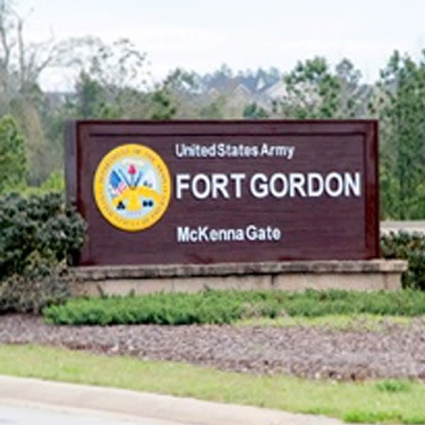 Fort Gordon, McKenna Gate. (U.S. Army)