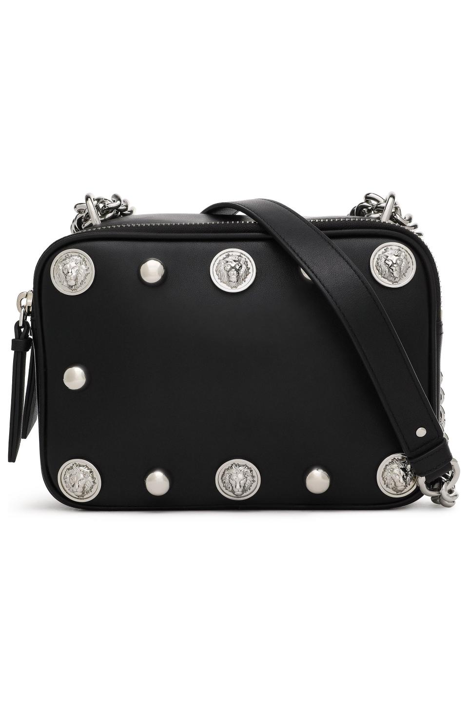 Versus Versace studded leather shoulder bag