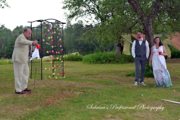 JP Nadeau was struck by lightning at his daughter’s wedding. (Photo: Sabrina’s Professional Photography)