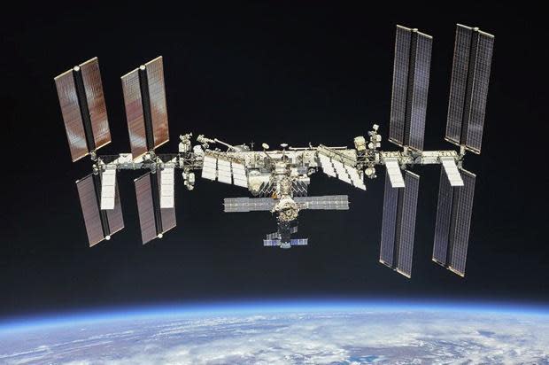 The International Space Station.  / Credit: NASA/Roscosmos