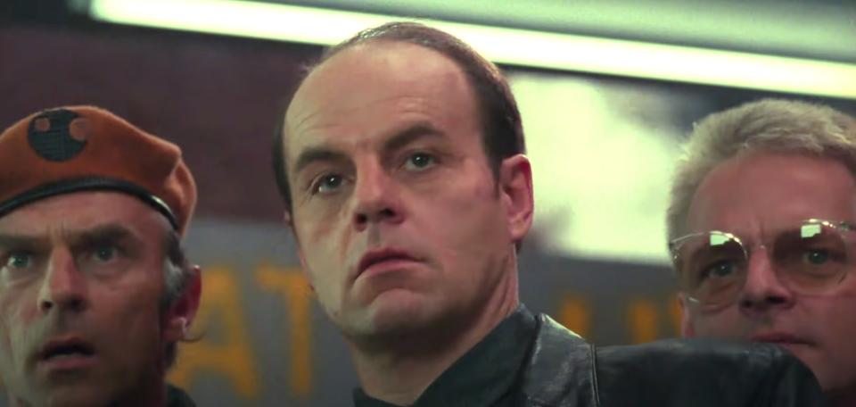 Michael Ironside as Richter in Total Recall